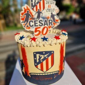Tarta Club Atlético de Madrid