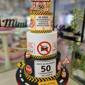 Tarta Señales de Trafico