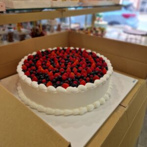 Tarta Boda con Frutas Naturales