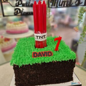 Tarta Minecraft