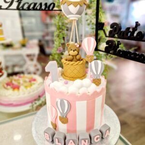 Tarta Cumpelaños Osos Niña