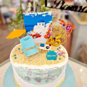 Tarta Cumpleaños Grecia Playa