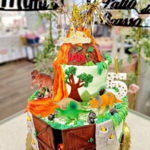 Tarta Cumpleaños Dinosaurios