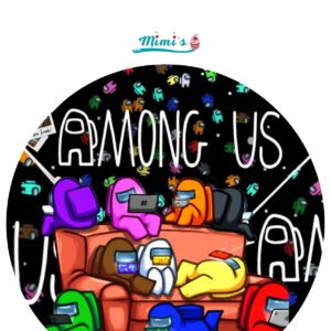Among Us: Obleas Comestibles para Celebraciones de Otro Mundo