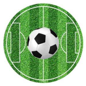 Oblea Comestible de F?tbol: El Partido M?s Dulce