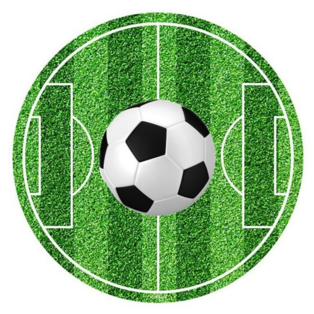 Oblea Comestible de F?tbol: El Partido M?s Dulce