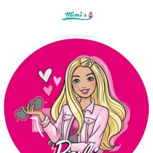 Sabor y Estilo: Obleas Comestibles con Diseños Exclusivos de Barbie