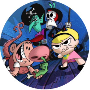 Billy y Mandy: Humor y Terror en Obleas Comestibles