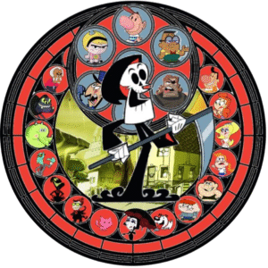 Billy y Mandy: Un Mundo de Sombra con Obleas Comestibles de Billy y Mandy