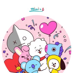 Festeja con Sabor y Estilo: Obleas Comestibles de tus Ídolos, BTS