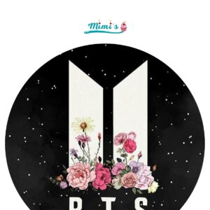 Obleas Comestibles de BTS ¡Convierte tu Tartas en un Concierto de Sabores!