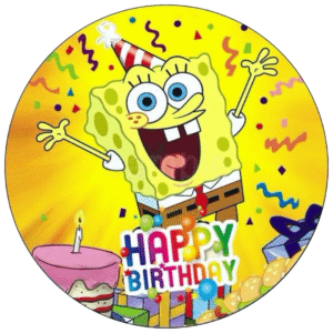 Celebra la amistad y la risa con nuestras obleas de edición especial de Bob Esponja