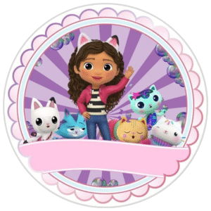 Descubre la magia de la Casa de Muñecas Gaby con nuestras obleas temáticas