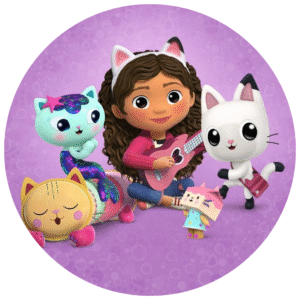Embárcate en una aventura encantadora con nuestras obleas de Casa de Muñecas Gaby