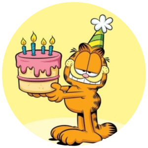 Deléitate con el sabor del humor: Obleas temáticas de Garfield