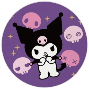 Descubre la oscuramente deliciosa experiencia con nuestras obleas temáticas de Kuromi