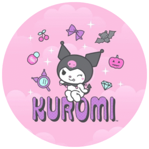 Explora un mundo de sabor lleno de estilo alternativo con nuestras obleas inspiradas en Kuromi