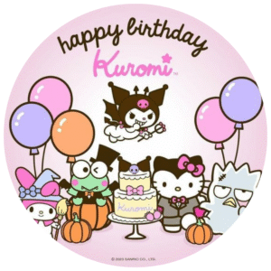 Obleas de Kuromi y My Melody