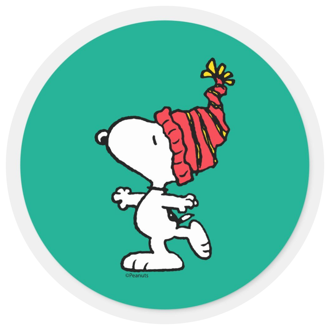 Obleas comestibles temáticas de Snoopy