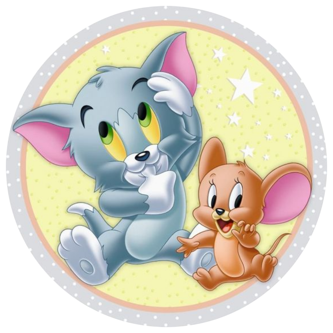 La travesura está servida: Obleas Comestibles temáticas de Tom y Jerry