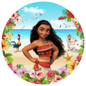 Descubre el sabor del océano en cada bocado: Obleas Comestibles inspiradas en Vaiana