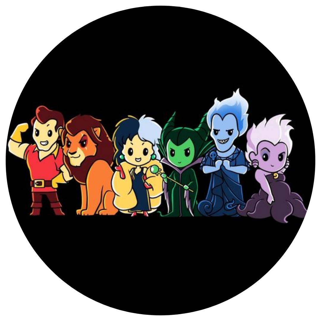 ¡Deja que tu lado villano salga a jugar con nuestras obleas comestibles temáticas!