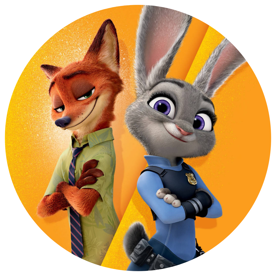 Embárcate en una aventura culinaria con nuestras obleas comestibles de Zootopia