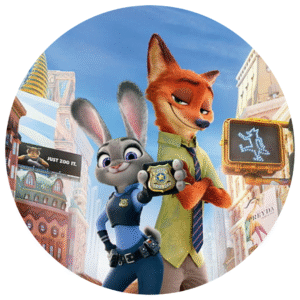 Saborea la diversidad con nuestras obleas temáticas de Zootopia