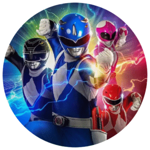 Desata el poder del sabor con nuestras obleas comestibles temáticas de Power Rangers