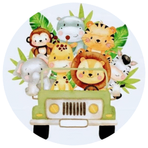 Descubre el Sabor de la Selva con Obleas Comestibles Jungla Safari