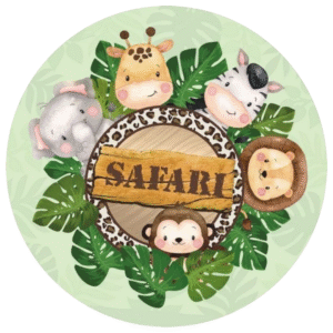 Sabores Exóticos para Pequeñas Expediciones: Obleas Comestibles Jungle Safari