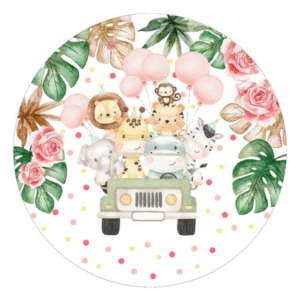Obleas Comestibles Jungla Safari: la Decoración Perfecta para un Safari en Casa