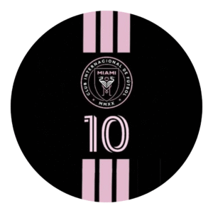 Inter Miami F.C.: Oblea comestible Futbol Estados Unidos, Messi, 10