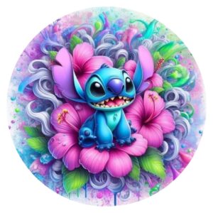 Delicias Experimentales: Obleas Comestibles Inspiradas en Stitch