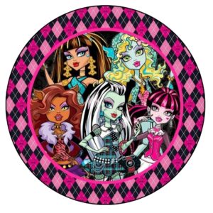 Delicias de Criaturas Fantásticas: Obleas Comestibles Inspiradas en Monster High