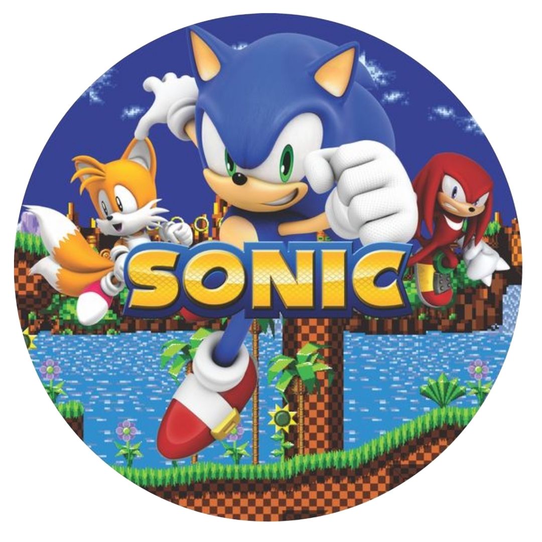 Oblea Comestible Sonic y amigos