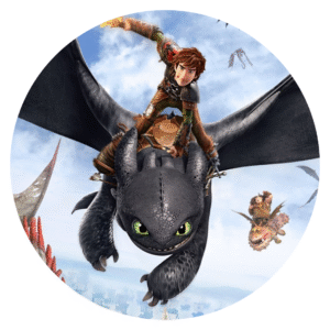 Sueños de Vuelo y Aventura: Obleas Comestibles que Añaden Sabor a tu Celebración con 'Entrenando a tu Dragón'