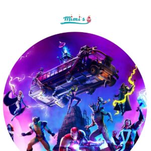 Oblea Comestible Fortnite, 20cm x 20cm