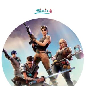 Oblea Comestible Fortnite, 20cm x 20cm