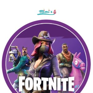 Fortnite, 20cm x 20cm, Impresión Oblea comestible