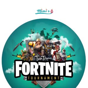 Fortnite, impresion oblea comestible 20cm x 20cm…