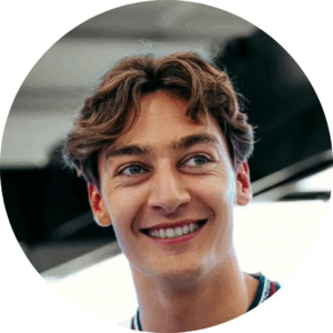 Siente la velocidad con las obleas de George Russell!