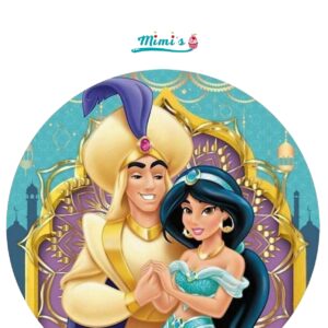 Jazmin, Disney, Oblea Comestible 20 cm x 20cm