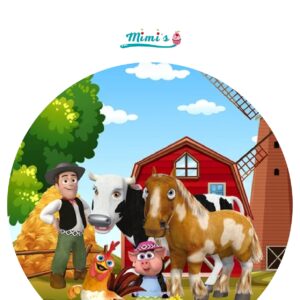 Delicias de la Granja: Obleas Comestibles para una Fiesta con la Granja de Zenón