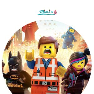 Oblea Comestible Lego. 20cm x 20 cm. Ideal para decorar tartas!!