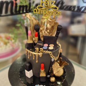 Tarta Cumpleaños Maquillaje Make Up
