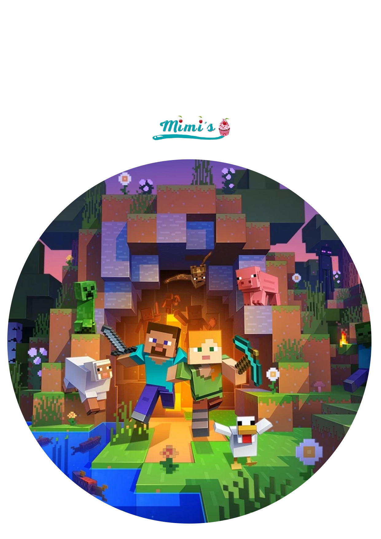 ¡"Craftea tu Dulzura": Explora Nuestras Obleas Comestibles Minecraft para una Aventura de Sabores Únicos!