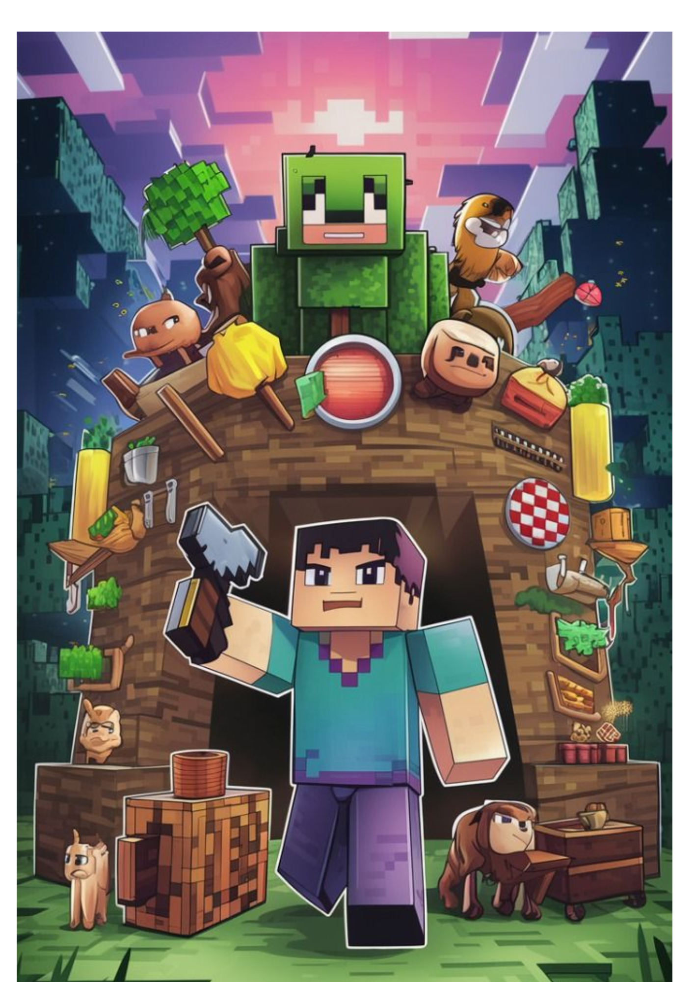 Pixel Bites: Explora el Sabor de Minecraft con nuestras Obleas Comestibles