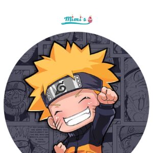 Naruto en tu Mesa: Obleas Comestibles para una Celebración Llena de Acció