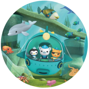 ¡Sumérgete en el sabor con las obleas comestibles de Octonauts!